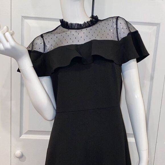 New Nanette Nanette Lepore  W/Mesh Yoke & Flounce - Picture 11 of 13